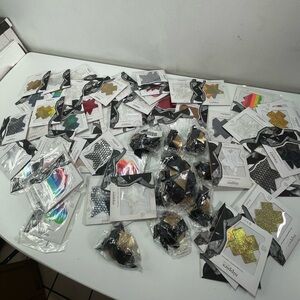 74Pc Nippies B-SIX Nipple Covers Pasties B/ C Waterproof Rave Festival Sexy NEW
